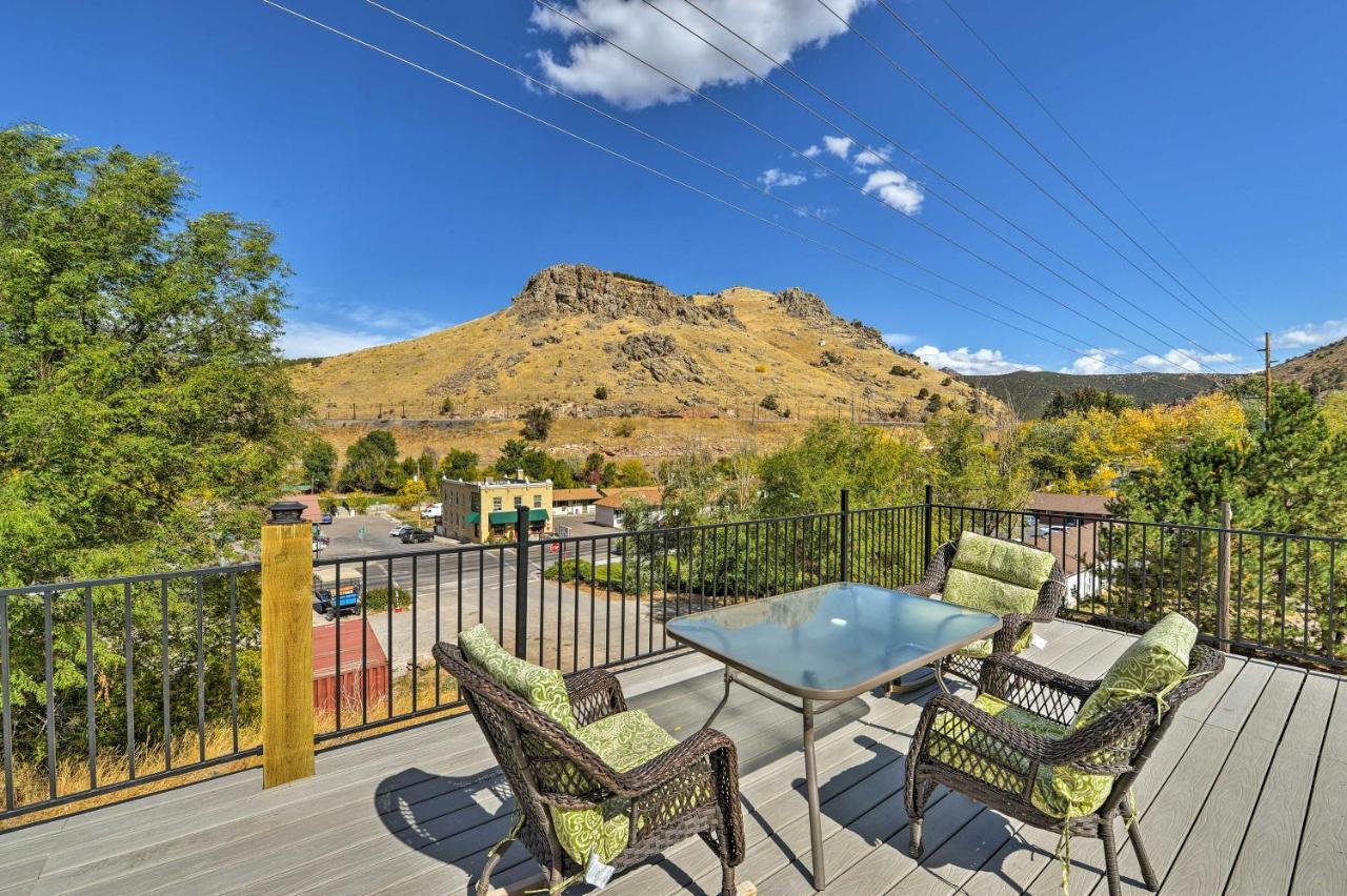 Central Lava Hot Springs Studio With Deck And Views! 外观 照片